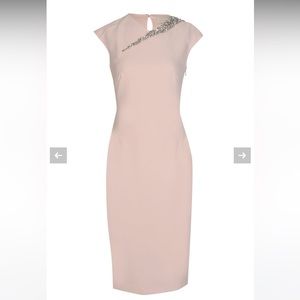 Womens Cut Out Back Detail Dress